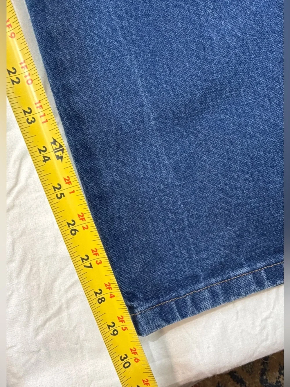 Wrangler Mens Cowboy Cut Jeans in Dark Blue Wash